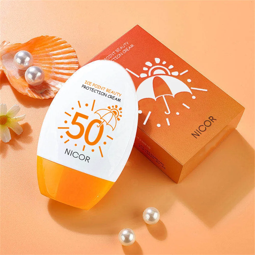 

Nicor Isolation Cream Spray Waterproof Sweat-proof Sunscreen Black Isolation UV Hydrating Moisturizing Chemical Sunscreen