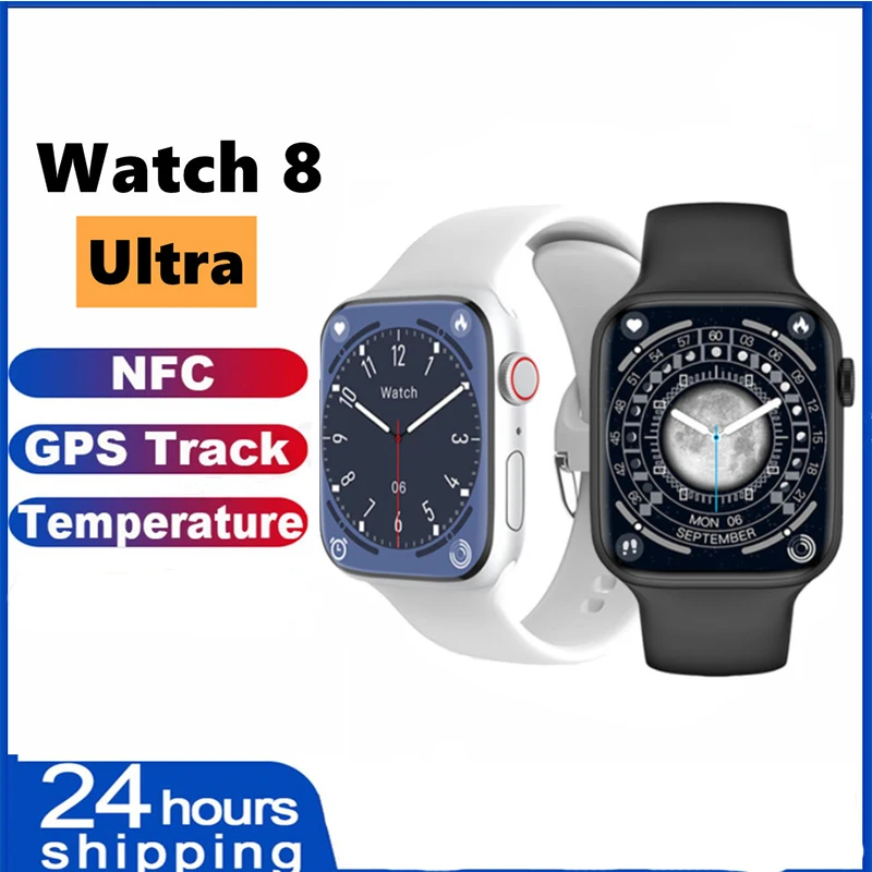 

Watch 8 Max Men Women Smart Watch 2.13 Inch Screen NFC Bluetooth Call Ip68 Waterproof Wireless Charging Watch for Android IOS
