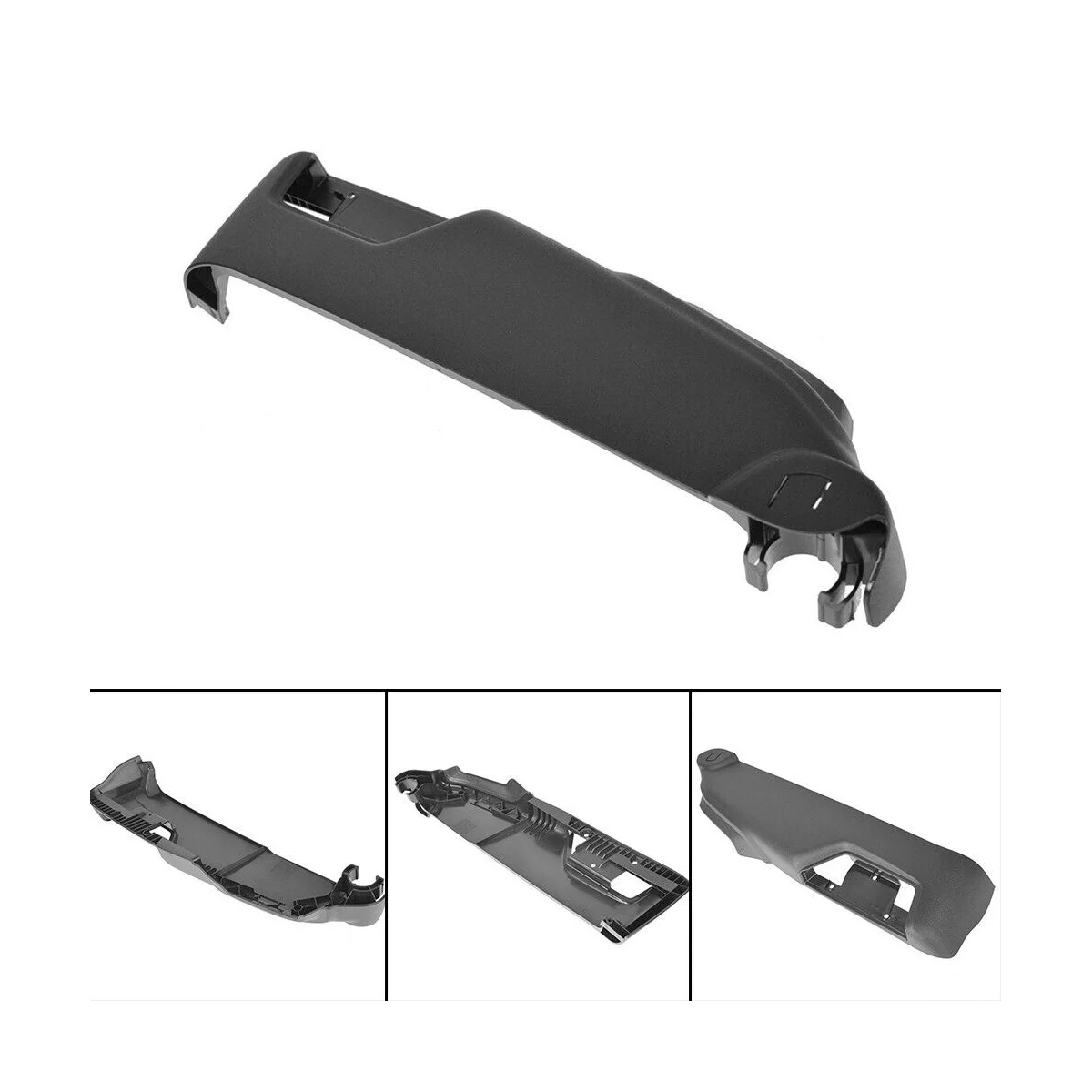 39802011 LH черная внешняя обшивка сиденья без массажного режима для VOLVO XC90 S60 S80 V70