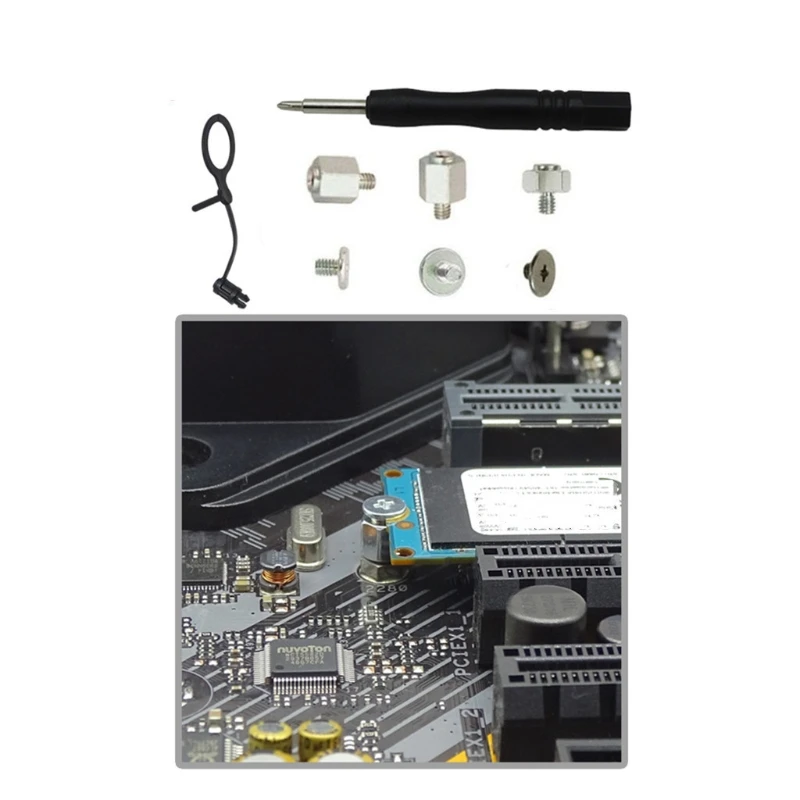

for .2 Screw Kit,NVMe Screw for .2 SSD Mounting Kit，Compatible Motherboard