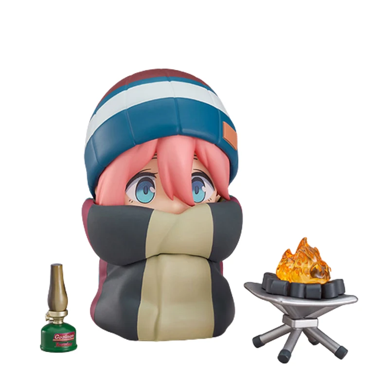 

Original Authentic Assembled Model MF Kagamihara Nadeshiko Laid-Back Camp Nendoroid Q Version Anime Action Figures Model Toys
