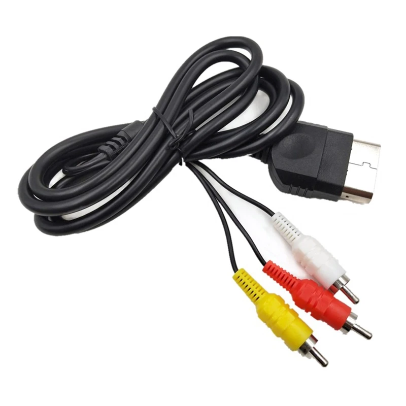 

1,8 м видео AV кабель провод к 3 RCA шнур совместимый с консолью Xbox кабель геймпада HDTV монитор кабель компонентов