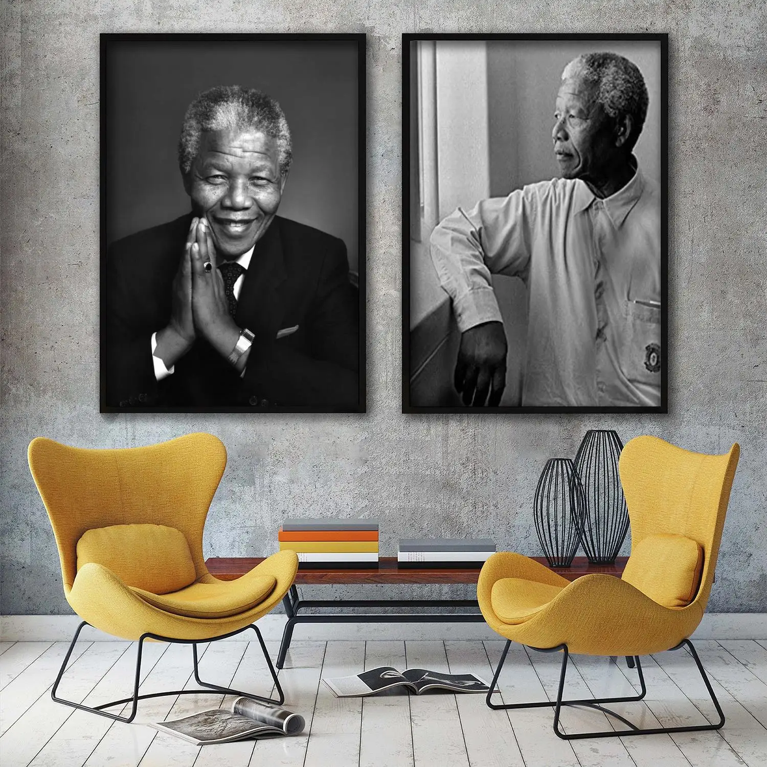 

nelson mandela Decorative Painting Canvas 24x36 Poster Wall Art Living Room Posters Bedroom Painting