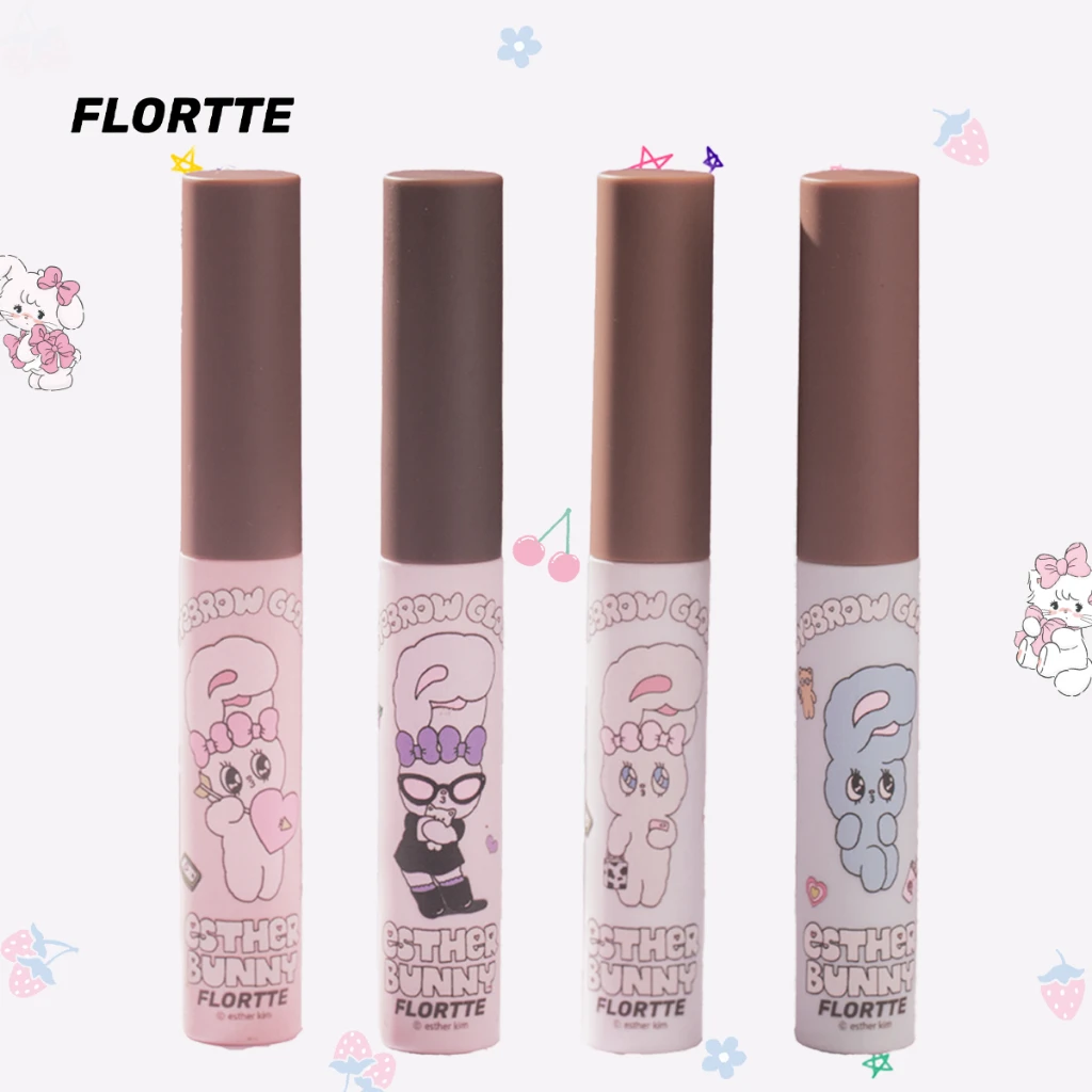 FLORTTE Esther Bunny окрашивание бровей Крем для окрашивания долговечный водостойкий