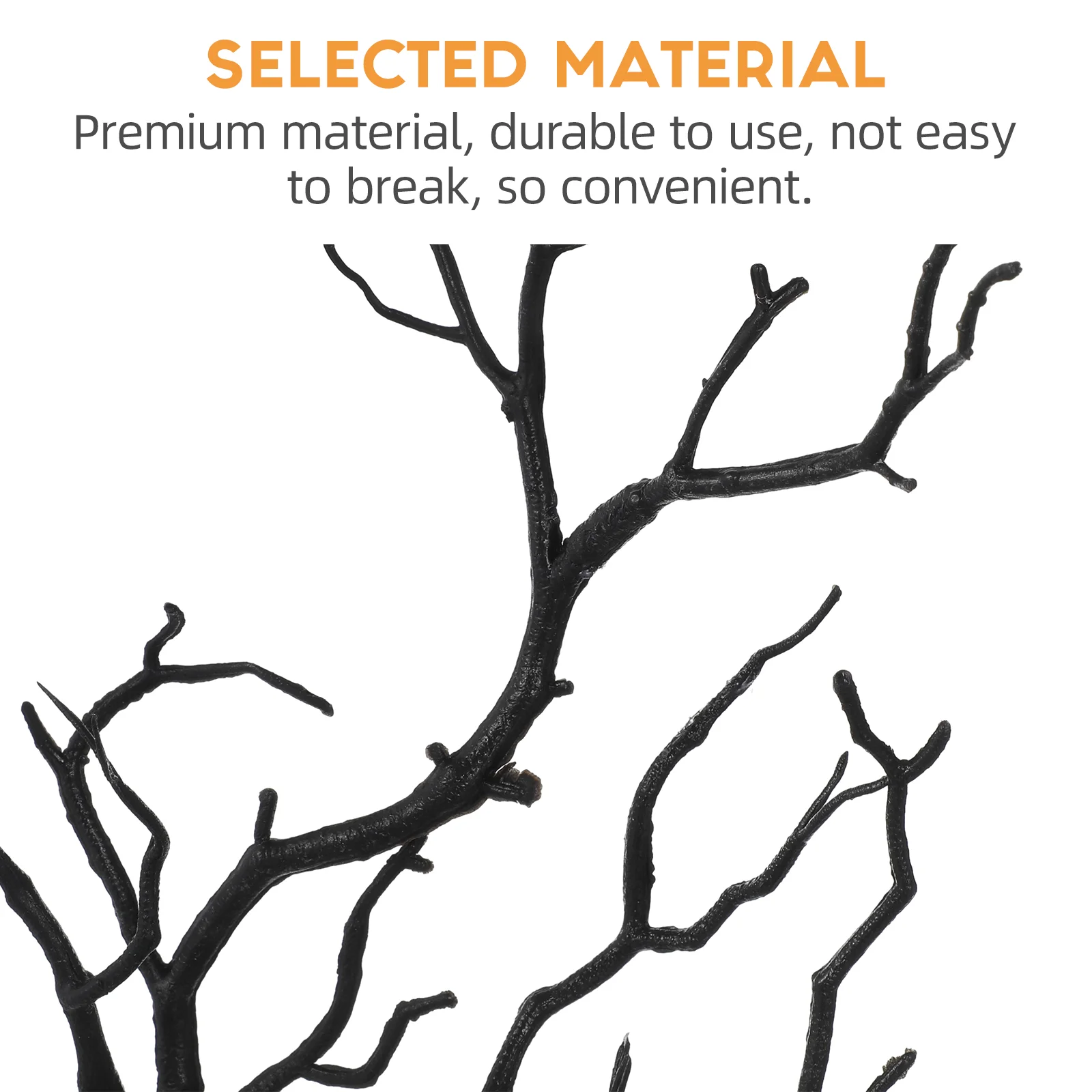 4 шт. искусственные ветки Хэллоуин украшения дерево комнатные растения