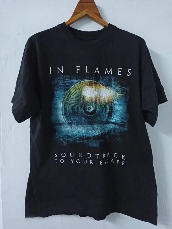 Футболка In Flames Band Soundtrack to Your Escape все размеры S 5XL LL1701 длинные или короткие рукава