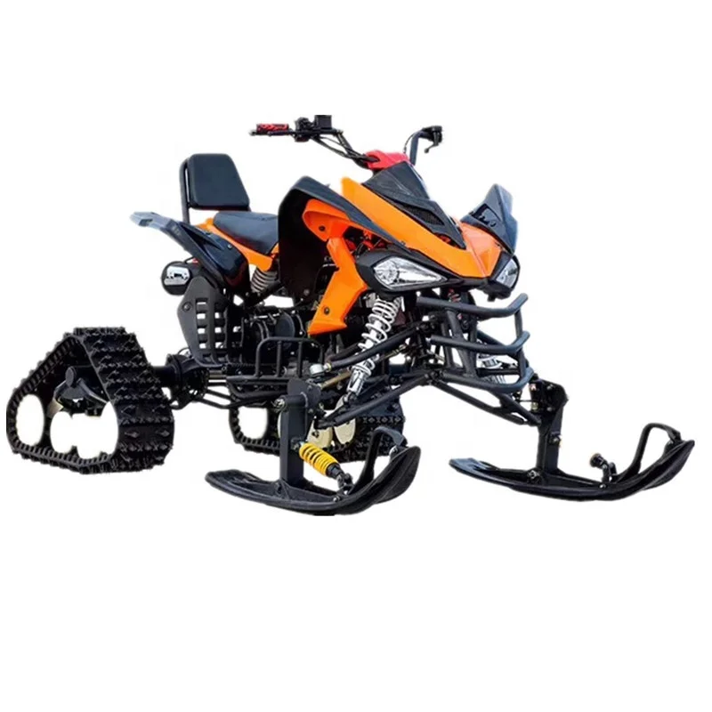 

Children's 110cc Snowmobile Snow Vehicle 110cc ATV Motorcycle Ski ATV For Kids Snow Mobile Electric Mountain Bike