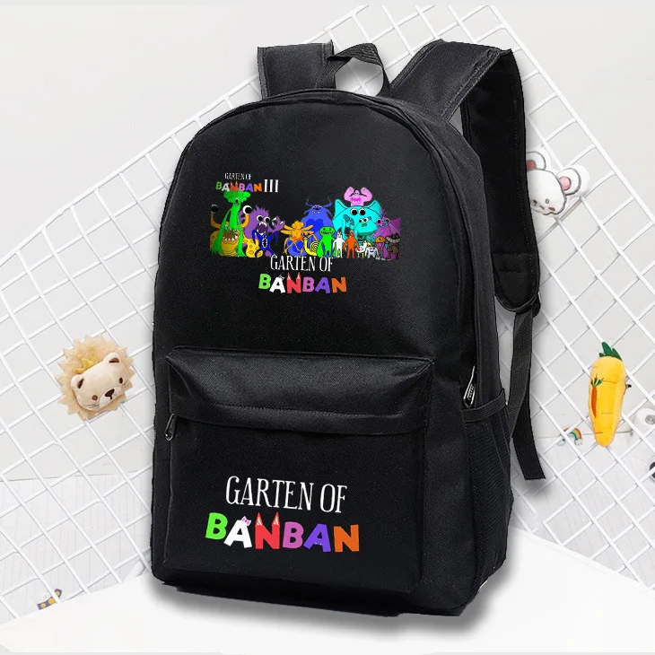 

Garten of Banban Kindergarten School Bag Student Cartoon Print Backpack Children's Burden-Reducing Backpack