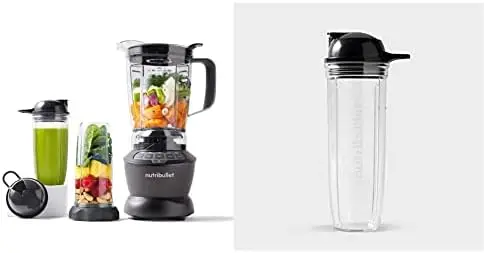 ZNBF30500Z Blender Combo 1200 Watt, 1200W, Dark Gray & 32 oz