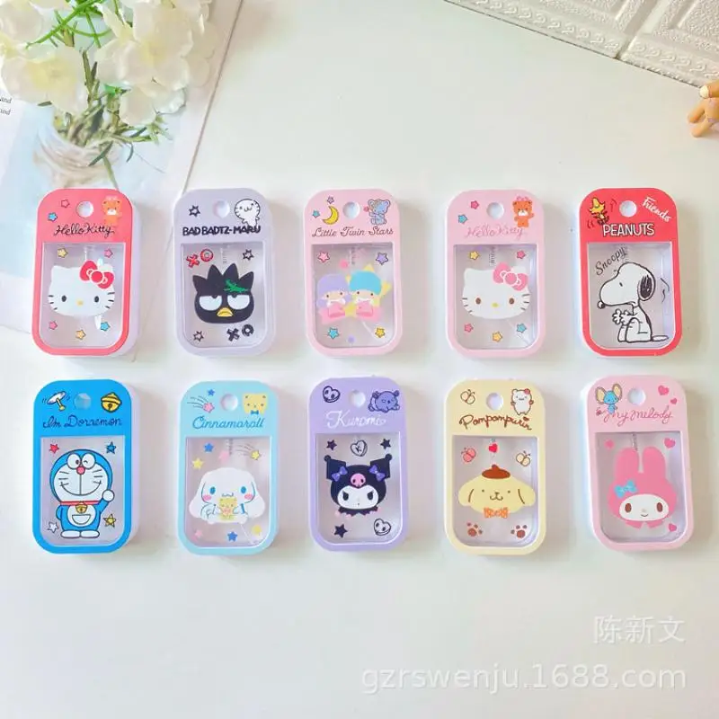 

Kawaii Sanrio Cartoon Portable Spray Bottle Cute Water Replenishing Bottle Hello Kitty Cinnamoroll Creative Gifts