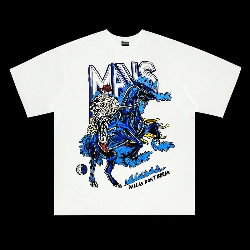 

Male Street Wear Y2k Vintage Tshirt Basketball Skull T Shirt Men Black White T-shirt Summer Clothing Short Sleeved Pullover Tees