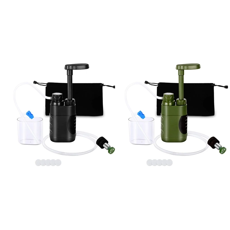 

Outdoor Water Filter Straw Water Filtration System Water Purifier For Family Preparedness Emergency Equipment