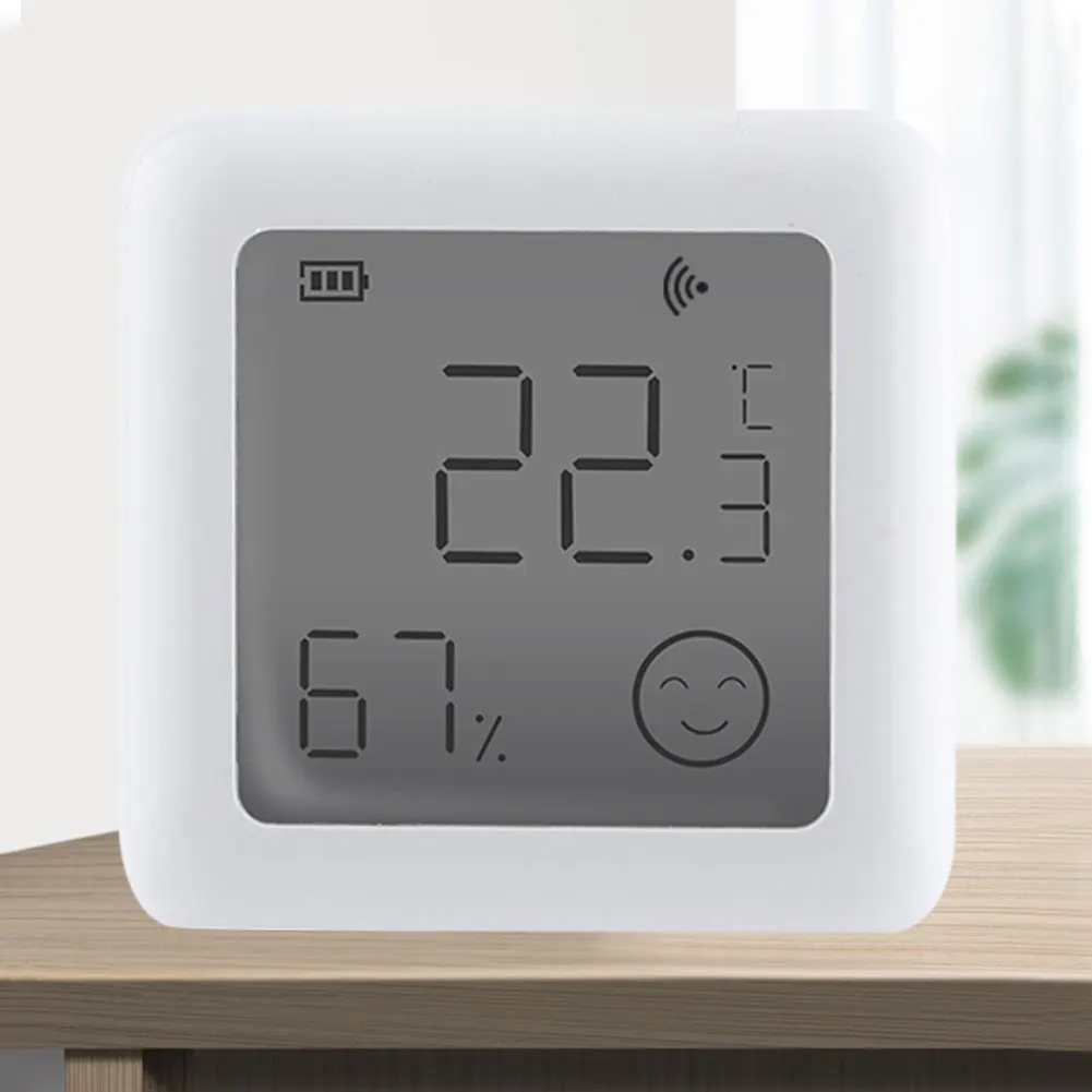 

Датчик влажности и температуры Tuya с ЖК-дисплеем и Bluetooth