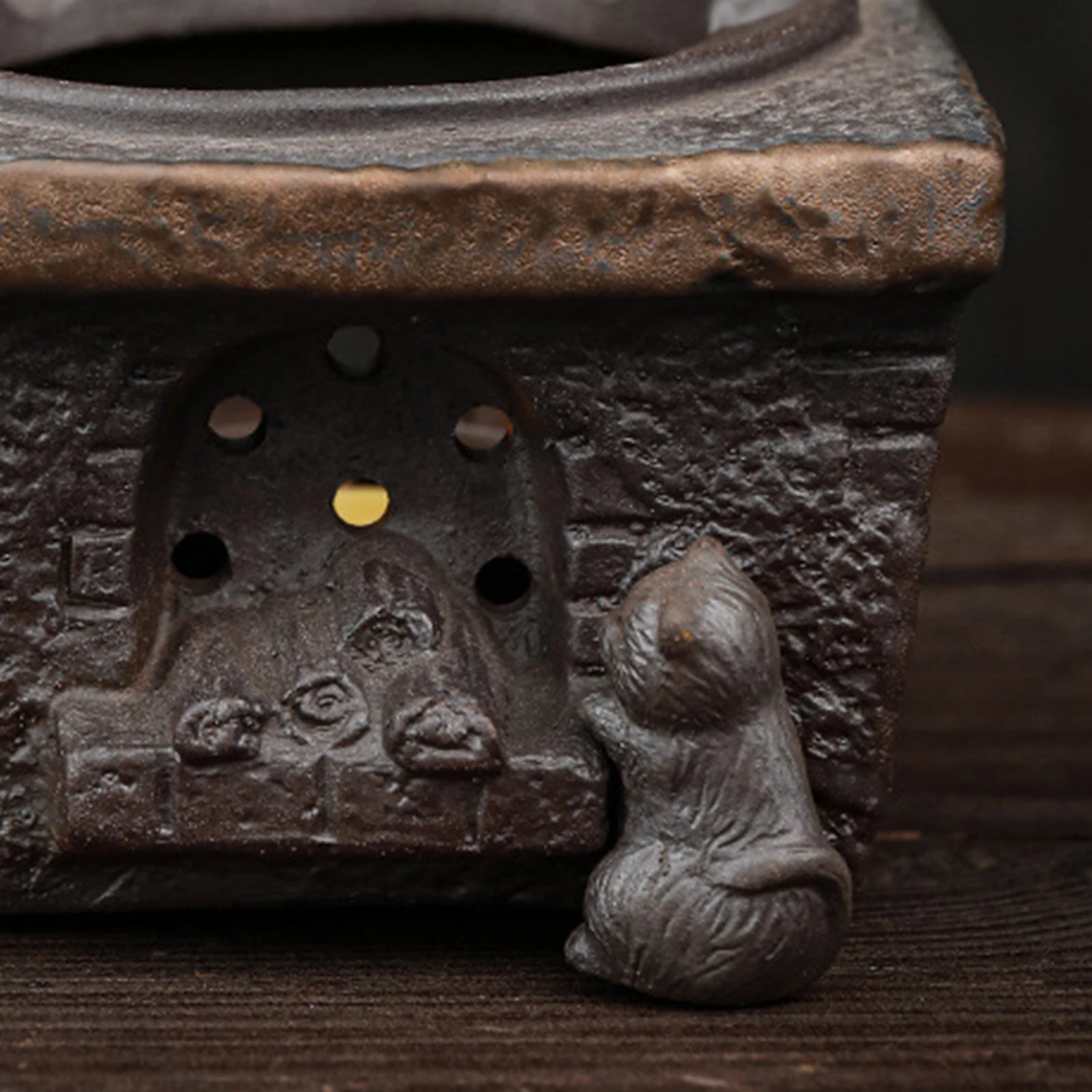 Подогреватель чая керамический держатель подставка для подсвечник кухни