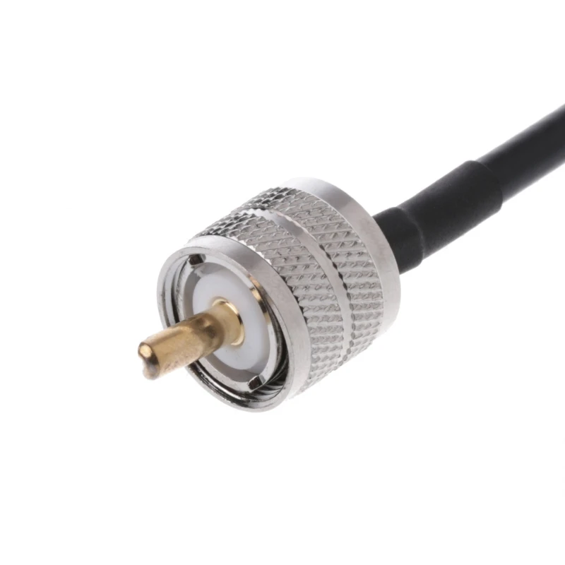 Соединитель коаксиального кабеля RF DD UHF PL259 папа - RG58