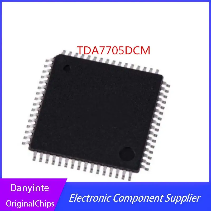 

NEW 10PCS/LOT TDA7705DCM TDA7705 TQFP64