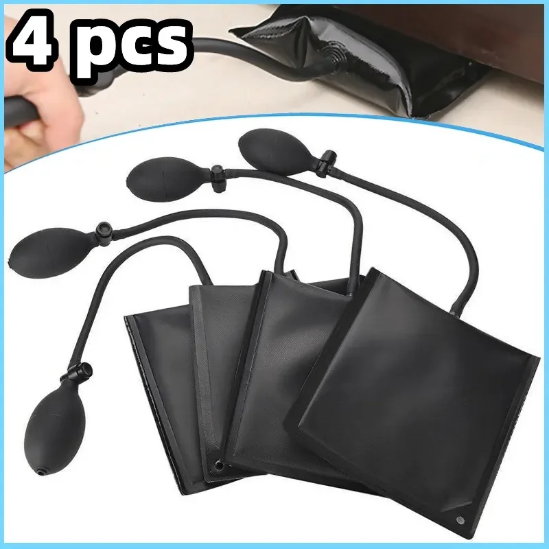 

4pcs Air Pump Wedge Locksmith Hand Tools Pick Set Open Car Door Auto Air Wedge Airbag Window Repair Supplies Hardware