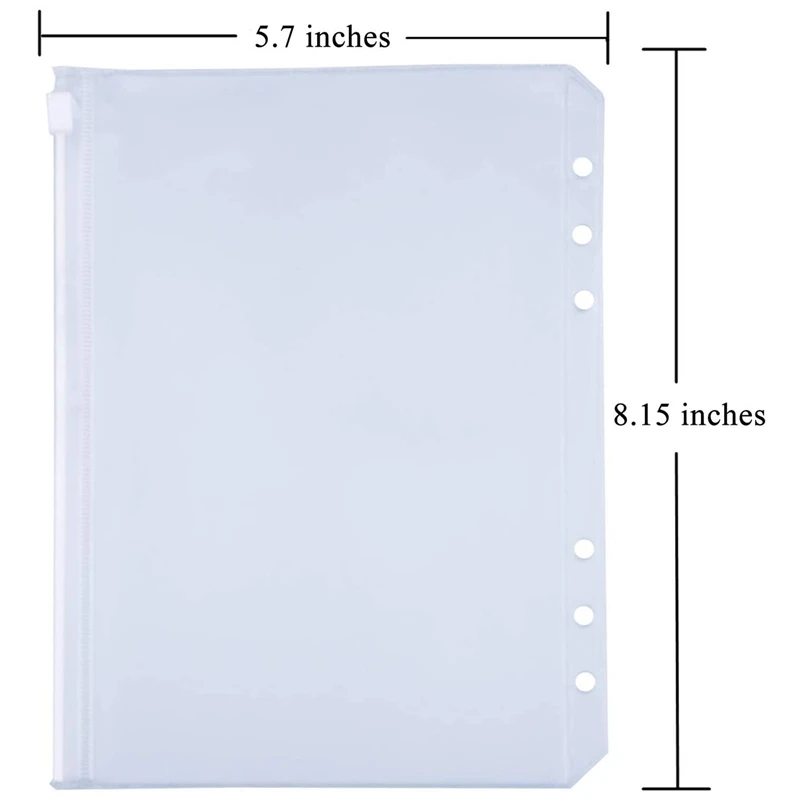 100 карманов для папок сумка на молнии с 6 отверстиями папка файлов