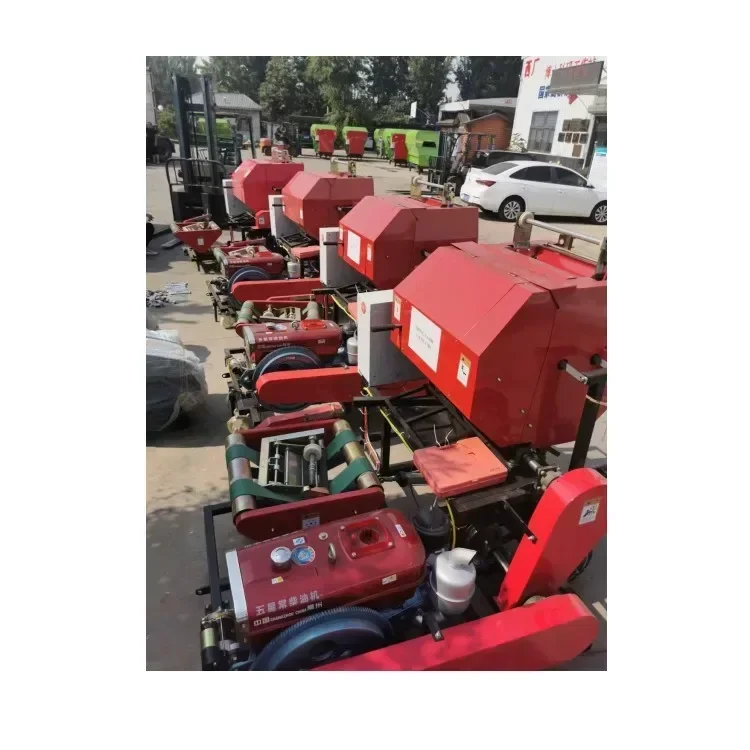 Гидравлический пресс для силоса на продажу Пресс кукурузы травы