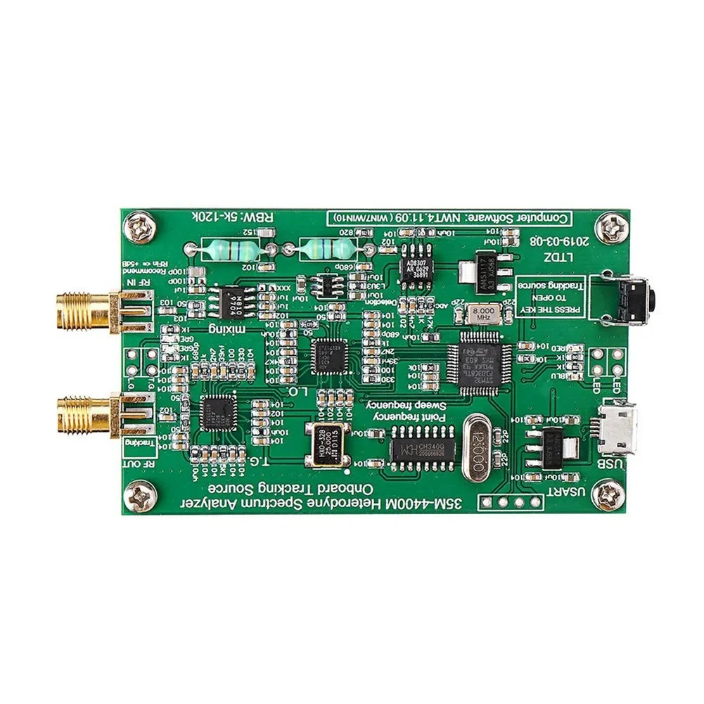 

33MHz-4400MHz Spectrum Analyzer USB LTDZ 35-4400M Spectrum Signal Source RF Frequency Domain Analysis Module Sweep
