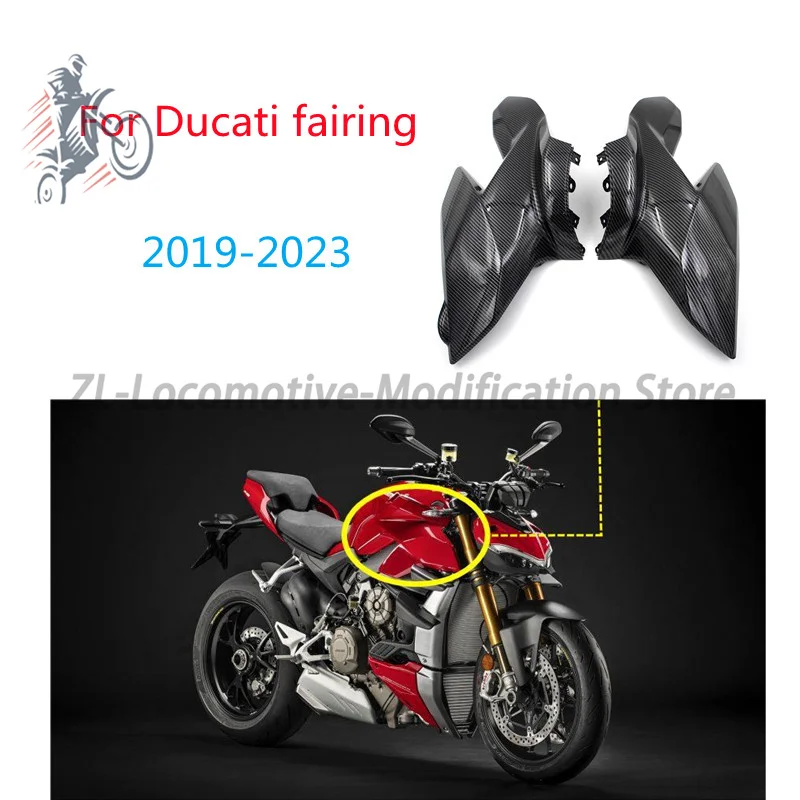 

For DUCATI STREETFIGHTER V4 V4S 2021 2022 2023 motorcycle front upper side plate cover fairing