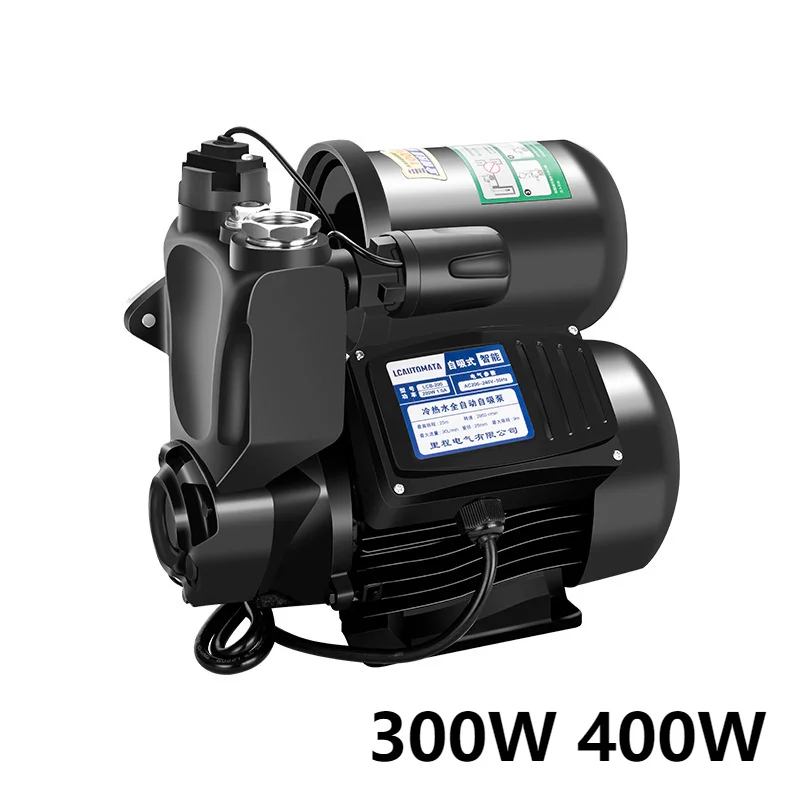 

220V 300W 400W Full Automatic Intelligent Self-priming Pipeline Pump Solar Water Heater Domestic Cold Hot Water Booster Pump