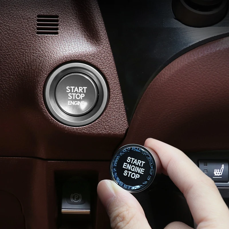 

Кнопка запуска автомобиля, декоративная крышка, модификация интерьера, аксессуары для Lexus ES RX NX LX IS GS CT UX 200 250 260 300