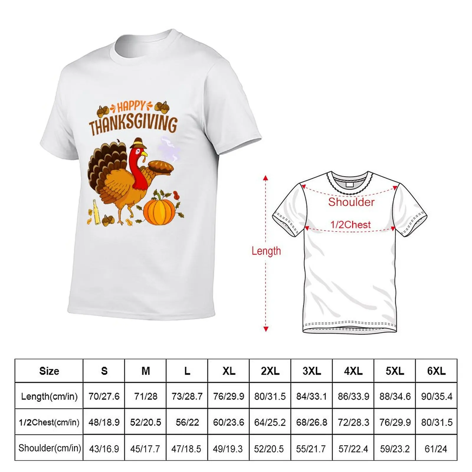 Персонализированная летняя футболка THANKS GIVING, роскошная рубашка, мужская футболка, мужская футболка HAPY (art.: 3920d3a91c488) - 3920d3a91c488