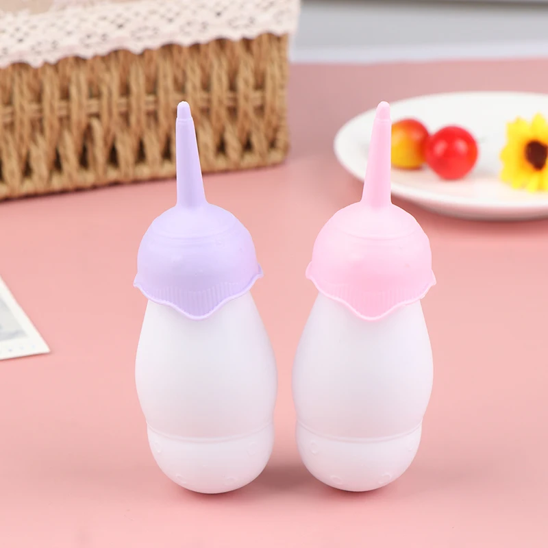 

1PC Doll Accessories Environmental Protection DIY Sugar Bottle Model Pink Purple Doll Baby NewBorn Doll Accessor