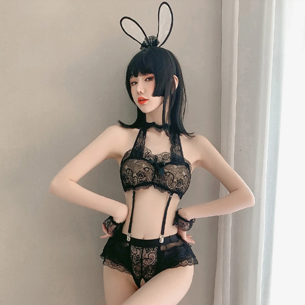 

Cosplay Babydoll Role-playing Rabbit Girl Sexy Uniform Erotic Lingerie Set Sexy Bunny Costumes Party Uniform Lingerie
