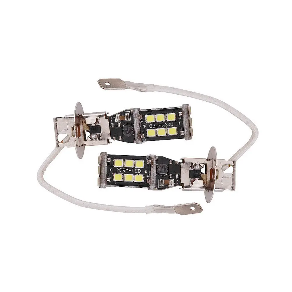 2 шт. Автомобильные противотуманные фары H3 2835 15SMD |