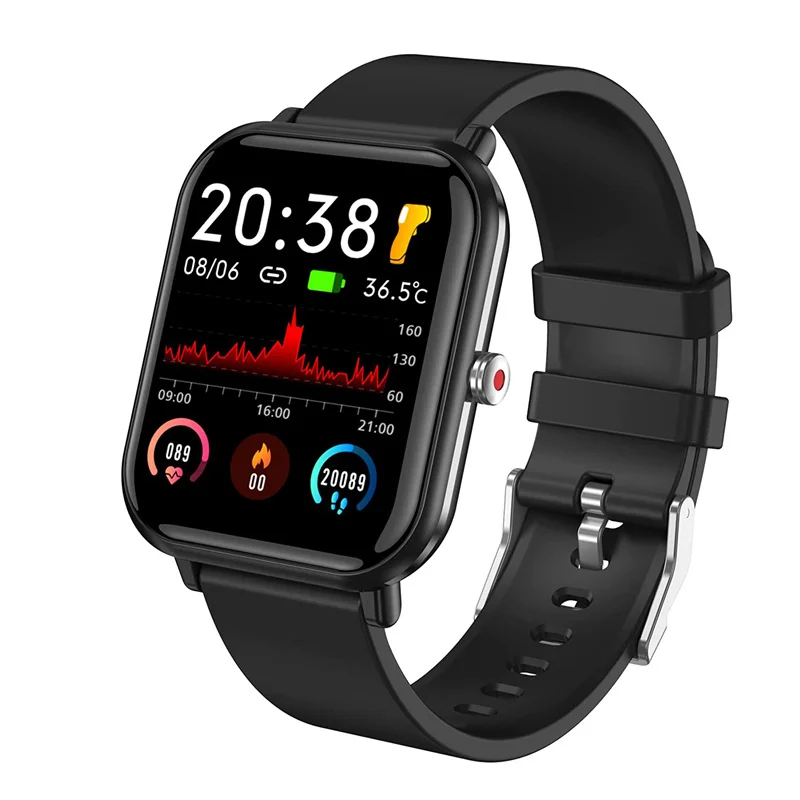 

New Q9 Pro Smart Watch 1.7 Inch Bluetooth Heart Rate Monitor SpO2 Men Sport Fitness Tracker IP68 Waterproof Women Smartwatch
