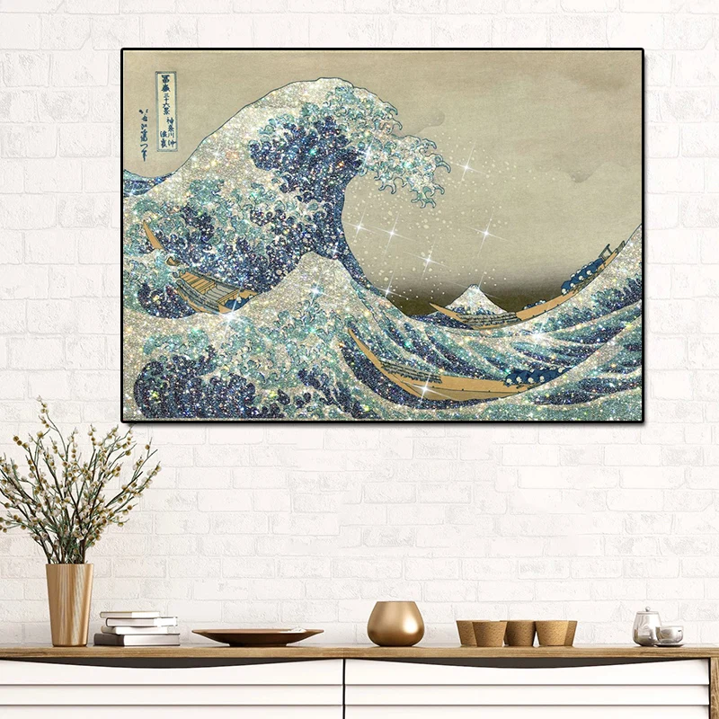 Классические художественные принты и плакаты Ван Гог бриллиантовые подсолнухи