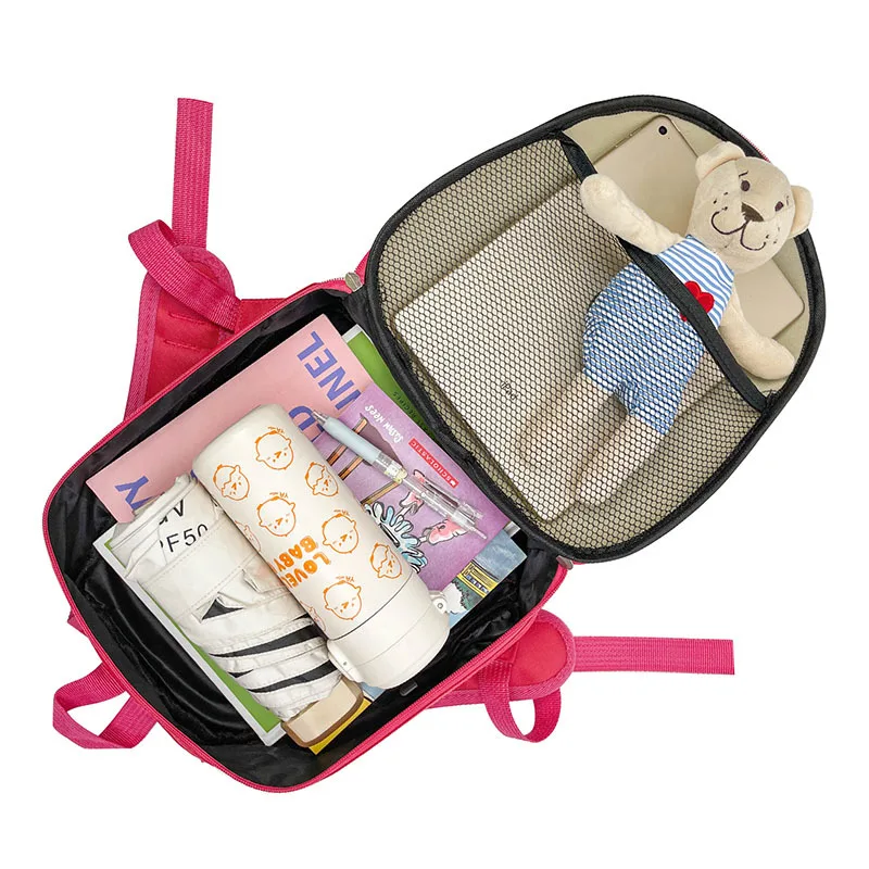 New Eggshell Student Bag Girl Boy Unicorn Dinosaur Children Backpacks In Kindergarten Schoolbags Anti Loss Lovely Baby Bag