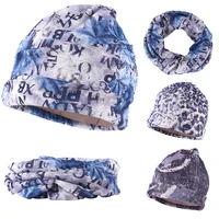 2022 new arrival popular sleeve cap neckerchief cotton elasticity under scarf baggy beanie hat for men women