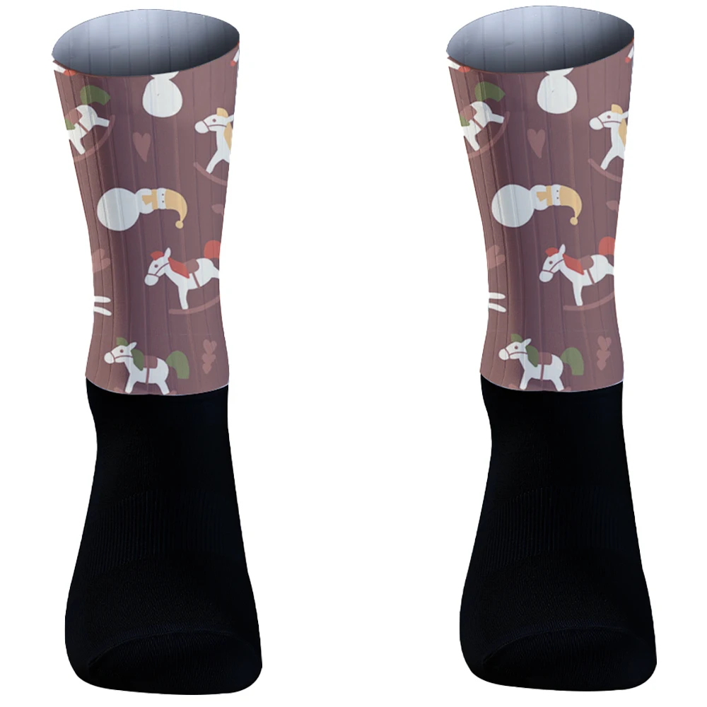 Рождественские чулки противоскользящие силиконовые летние аэро носки