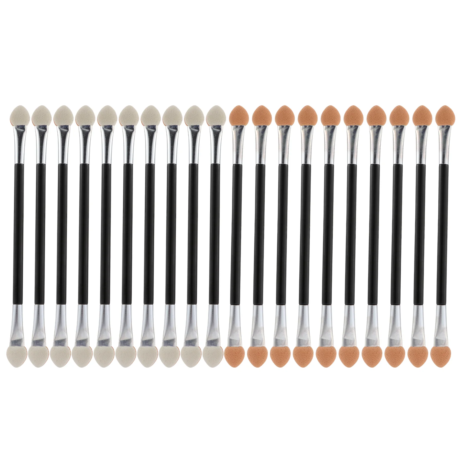 

Eyeshadow Brush Applicator Makeupeye Doublebrushes Shadow Applicators Head Disposableeyeshadow Disposable Accessories Tool