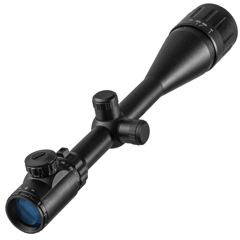 Тактическая прицел DIANA 6-24x50 AOE зеленая красная точка стандартное снайперское