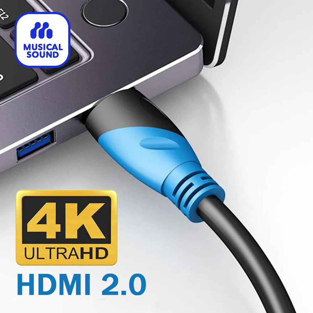 Шнур HDMI-HDMI для ноутбука монитора PS5 PS4 Fire TV