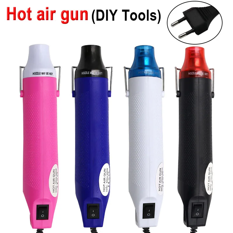 Термопистолет Электрический с подставкой, 220 В/110 В, 300 Вт