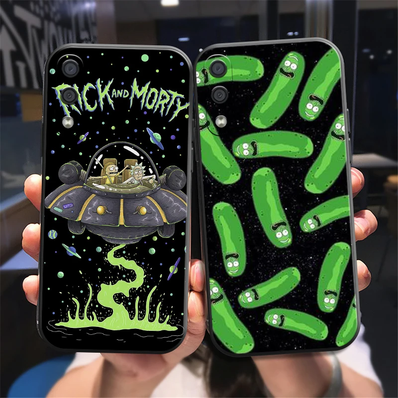 

Funny Carton Rick And Morty US Phone Case For Samsung Galaxy A01 A02 A02S A03S A10 A10S A11 A20 A21 A21S A22 4G 5G Carcasa Cover