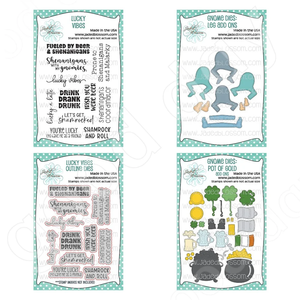 

Leg Gnome Add Ons Large Jars Cutting Dies and Stamps Scrapbook Diary Decoration Embossing Template Diy Card Handmade 2023 New