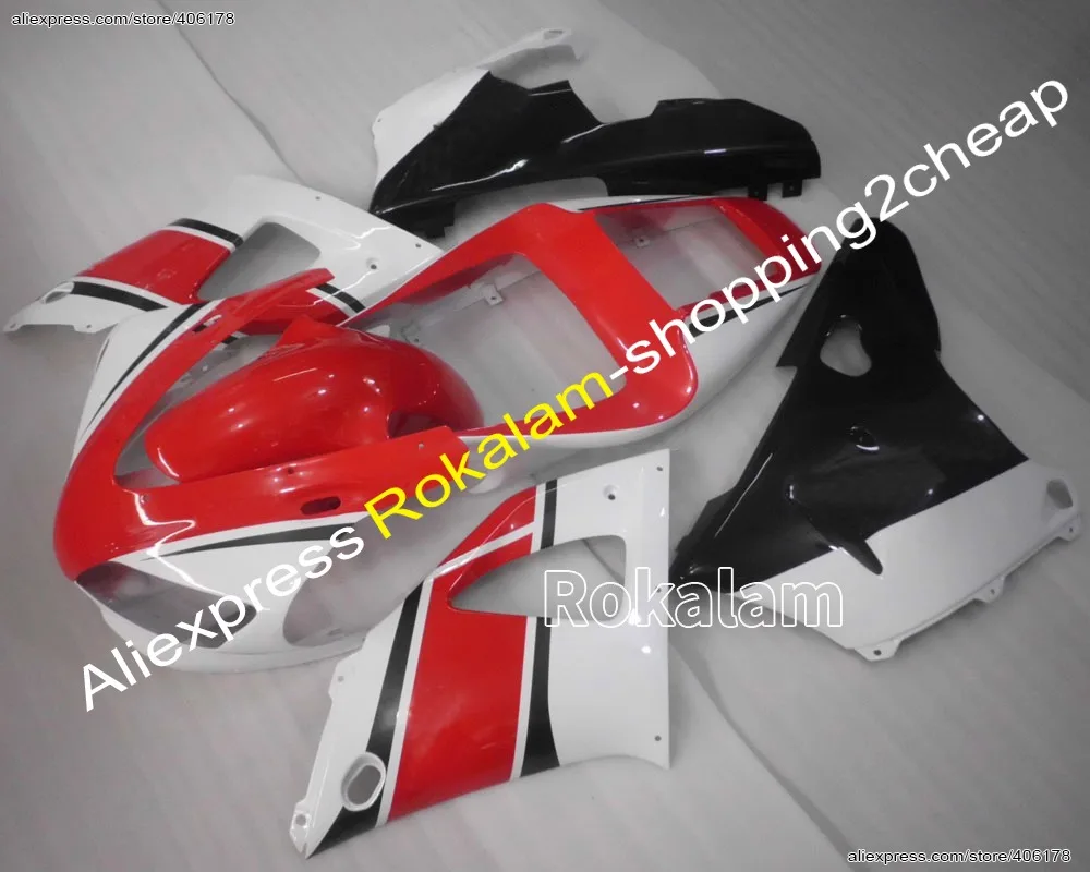 

For Yamaha YZFR1 1998 1999 YZF R1 98 99 YZF-R1 White Red Black Aftermarket Motorcycle Fairings (Injection Molding)