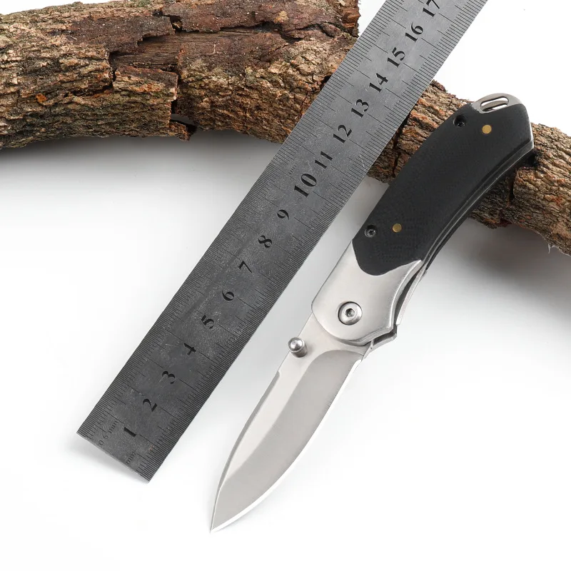 

A25 Folding Pocket Outdoor Camping Mini Knife 440C Blade Wood Or G10 Handle Survival Tactical Hunting Fruit Knives EDC Tools