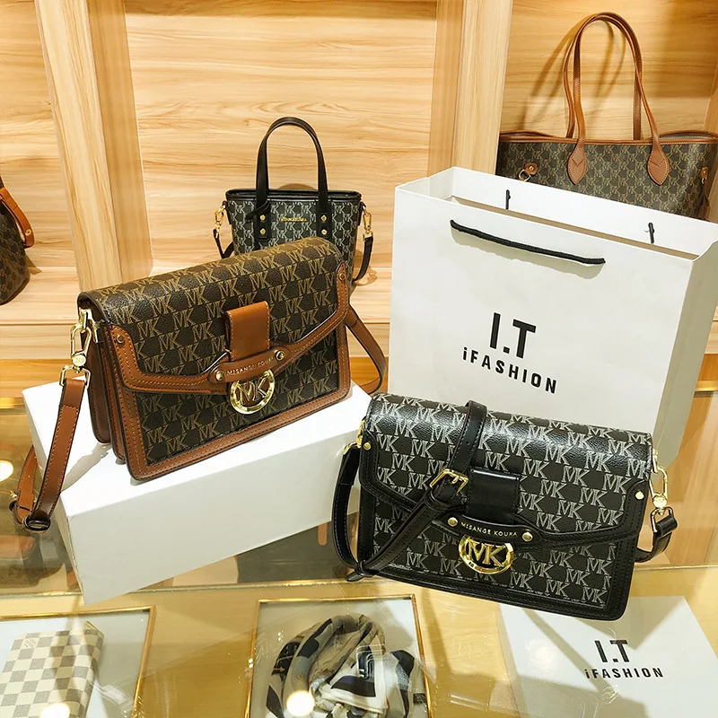 

IVK Luxury Women's Brand Clutch Bags Designer Round Crossbody Shoulder Purses Handbag Women Clutch Travel Tote Bag