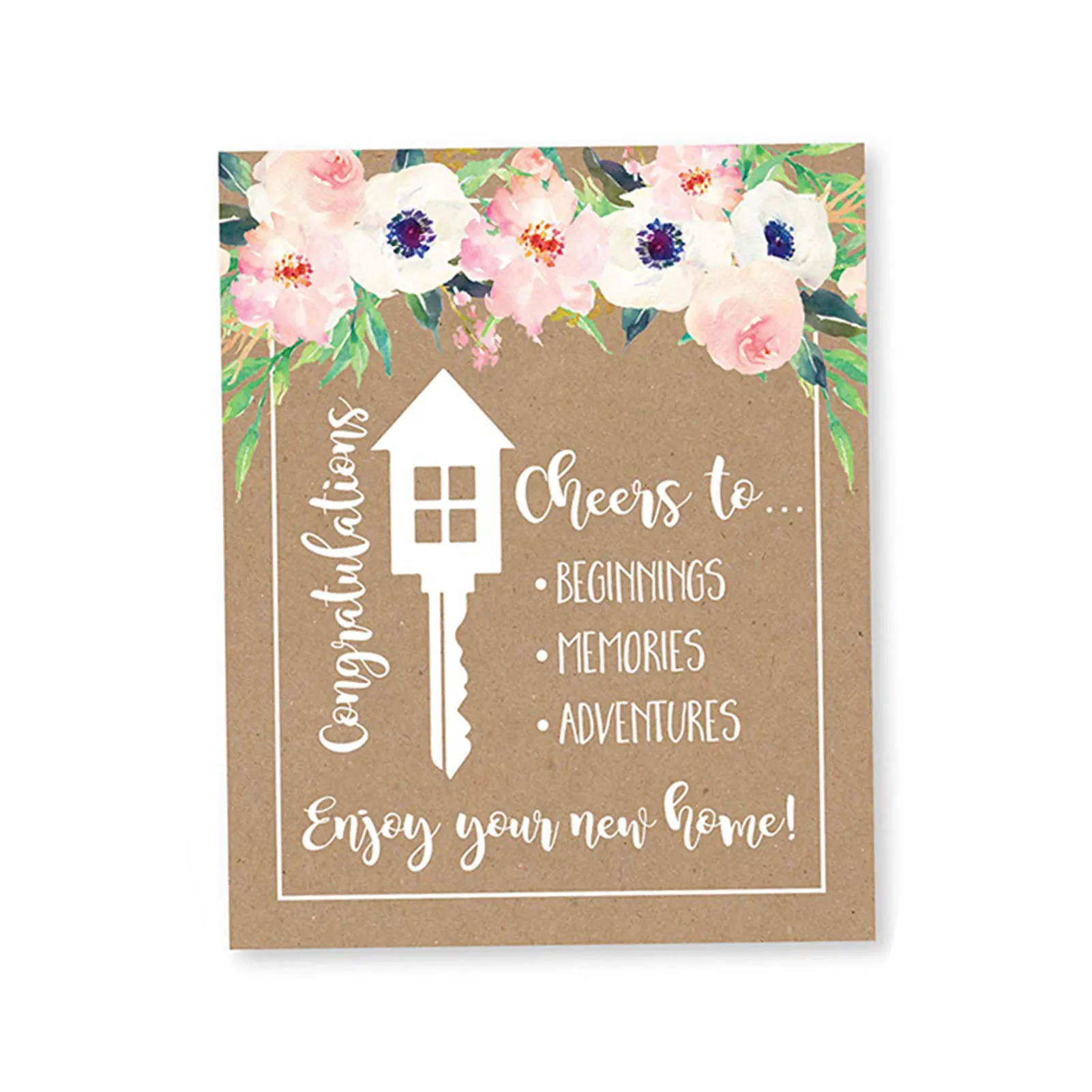 

5 Pcs Housewarming Wine Labels Blessing Words New Home Stickers for Family Friends Neighbor Gift