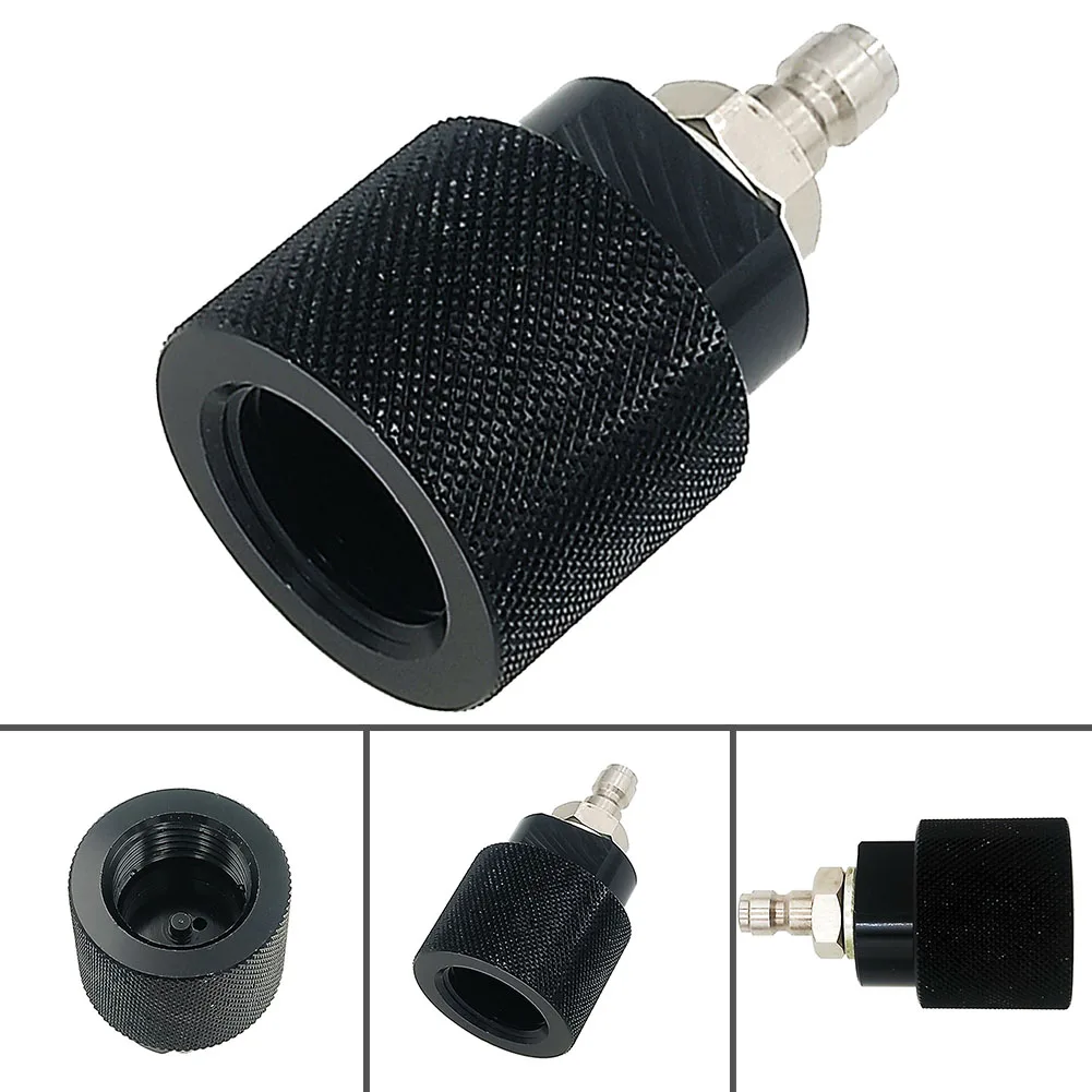 Paintball PCP CO2 HPA Tank Regulator Refill Outlet Adapter Connector 8mm Male QD For Your Paintball PCP Air/CO2 Air System