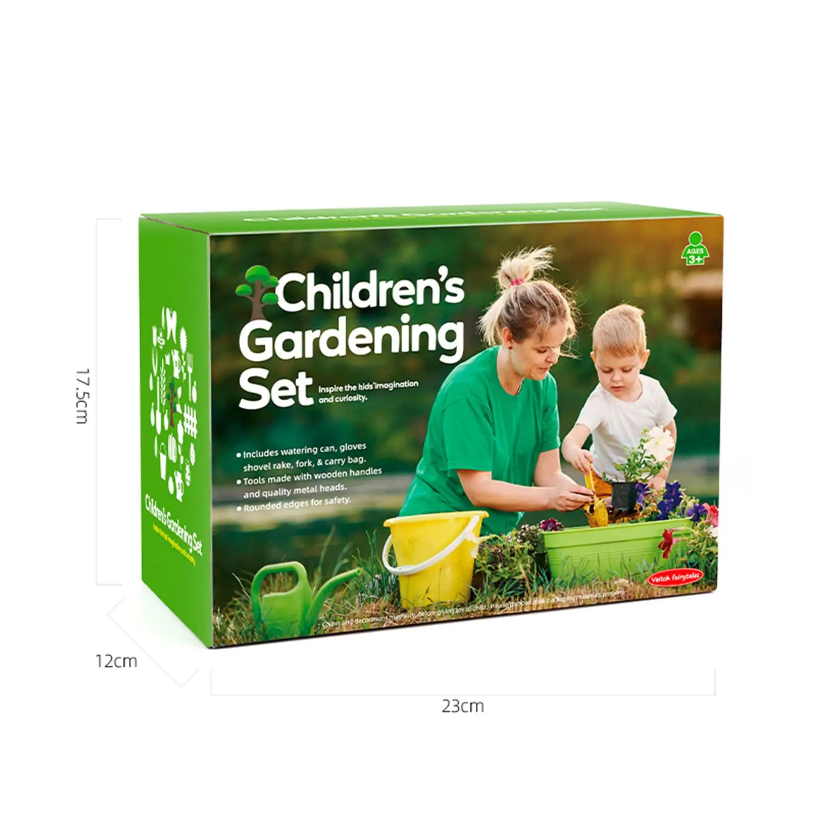 

Lightweight Kids Gardening Tools Storage Organizer Gloves for Toddlers Child