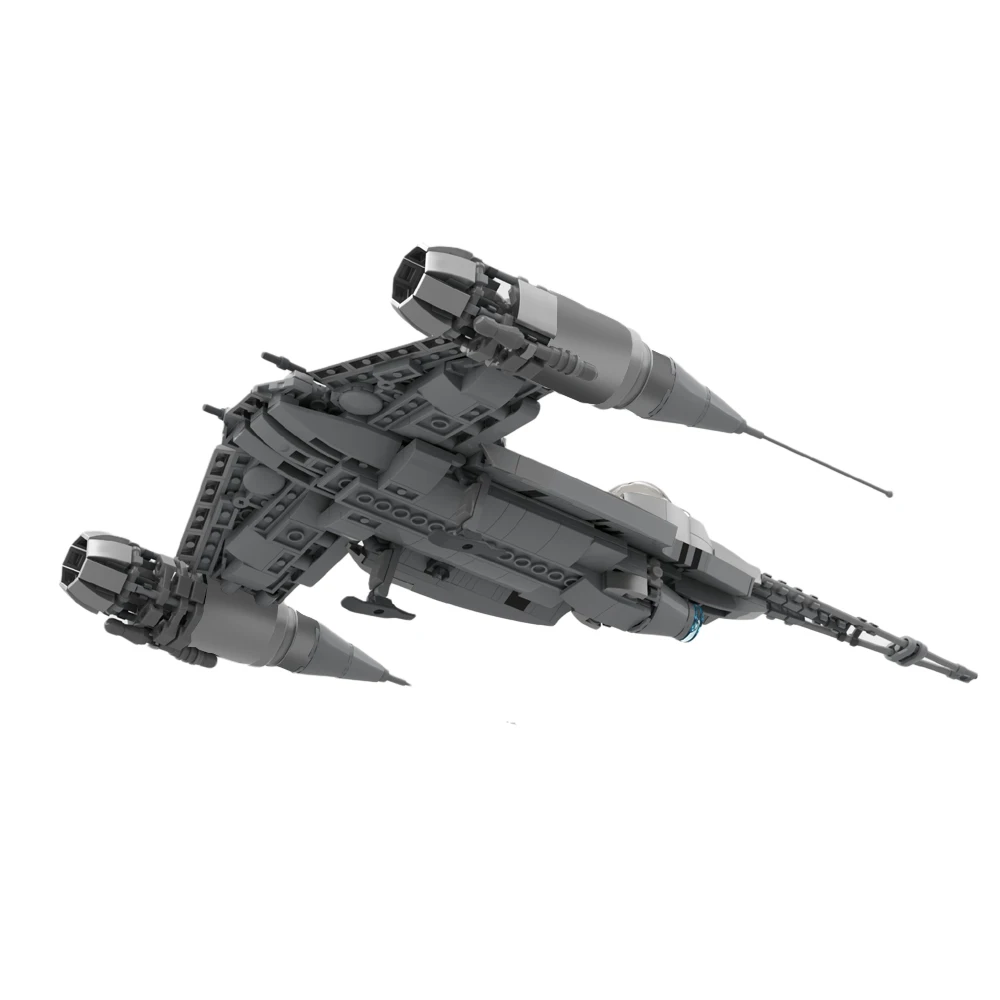 Конструктор MOC Space Wars N-1 Fighter набор строительных блоков для Naboo боевой самолет