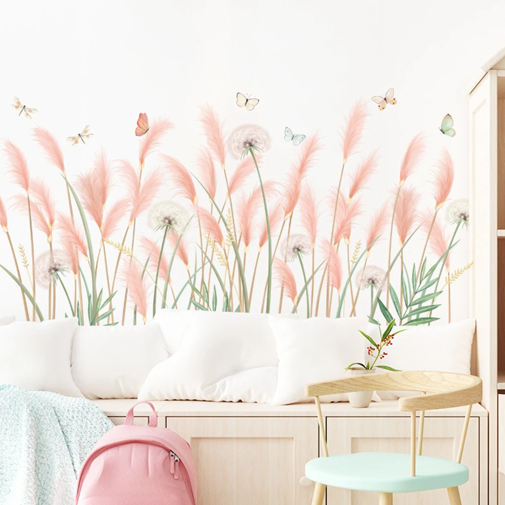 

Tropical Plant Wall Stickers Removable Vinyl Decor Decal Kids Nursery Art DIY Home Decoration Stickers